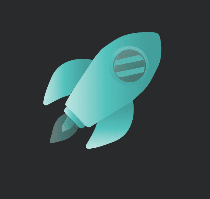 NYU PMC rocket mascot alternate